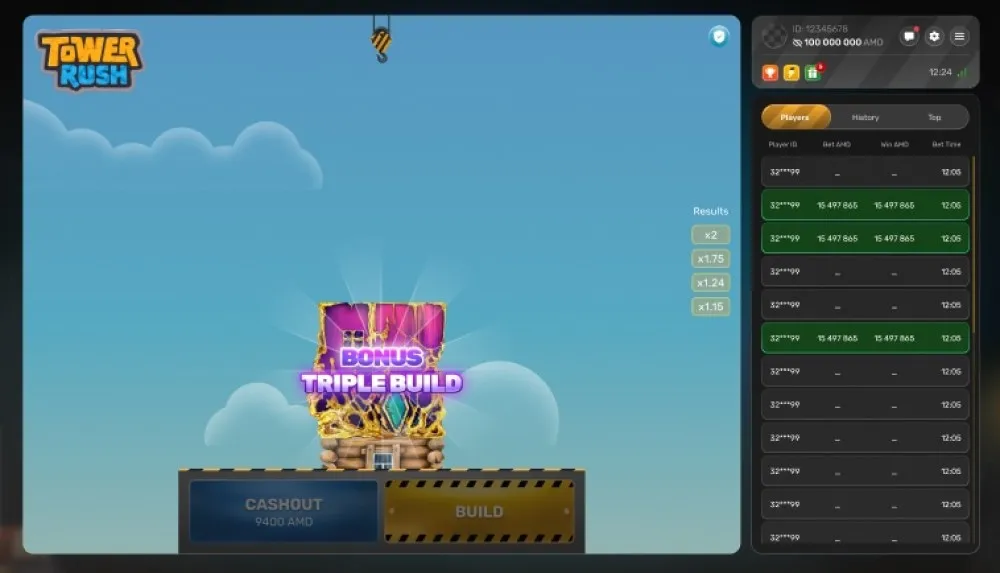 Trzy piętra bonusowe Tower Rush – co sprawia, że każda sesja jest inna Trzy piętra bonusowe Tower Rush – co sprawia, że każda sesja jest inna
